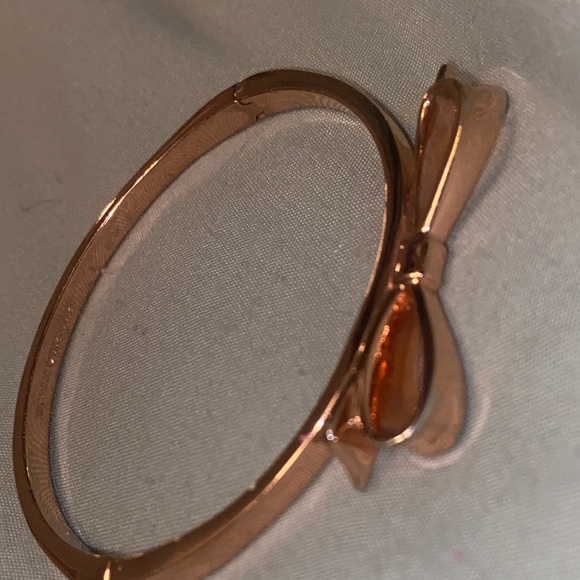 KATE SPADE ROSE GOLD BOW BRACELET - Picture 4 of 5